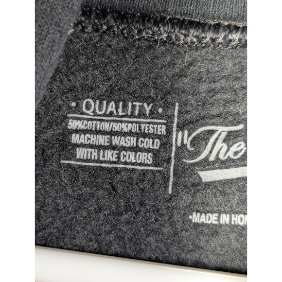 VINTAGE‎ San Francisco Men's Sweatshirt XL Black SF Graphic The Victory - Picture 6 of 7